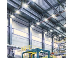 Helix LED High Bay - 200 Watt 30.000 Lumen (150lm/W) - Philips Driver - 4000K neutraal wit - IP65 waterdicht - Lumileds LED-chips - IK08 - Flikkervrij