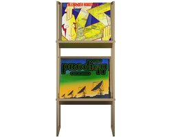 Helix-Platenkast - Vinyl Opslag - Goud