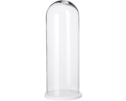 Hella stolp glas op bord wit - h55,5xd21cm