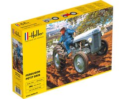Heller Modelbouwpakket Militaire voertuigen - 81401 Ferguson TE-20/FF-30 Petit Gris - 2 Bouwopties - Landbouwvoertuig Plastic - 1:24 - Modelbouw