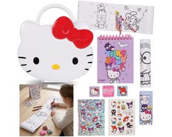Hello Kitty Creatieve set voor kinderen, Tekenset, Tekenkoffer