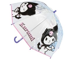 Hello Kitty En Kuromi Transparante Paraplu Handmatig Kind
