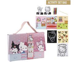 Hello Kitty & Friends Creatieve Knutselset – Kleurplaten, Krastekeningen en Stickers in Draagkoffer