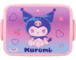 Hello Kitty & Friends Lunch Bunch Lunchbox - Kuromi - Paars
