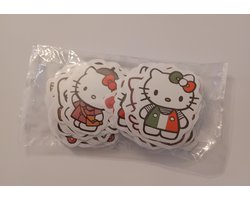 Hello Kitty stickers 100 stuks