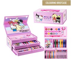 Hello Kitty Tekenset – Knutselen Meisjes – 44-delig Kleuren