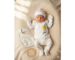 Hello world 5-delige Newbornset - Newborn kledingset - Babykleding - Babyshower cadeau - Kraamcadeau - Baby