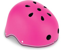 Helm - Globber Helm Primo XS/S Deep Pink - roze- LED verlichting - ABS helm met EPS schuim - verstelbaar - XS-S 48-53cm
