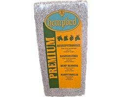 Hempbed Hennepstrooisel 15KG Zonder toevoegingen