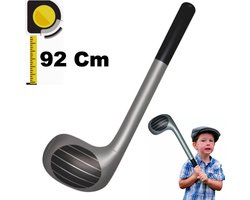 Henbrandt - Opblaasbare Golfclub - 92 Cm - Feestartikel - Perfect voor Feesten, Verkleedpartijen of als Cadeau / Kado voor Golf Liefhebber - Opblaasfiguur Golf