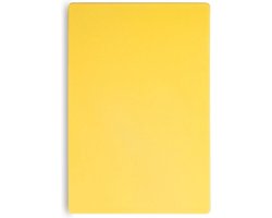 HENDI Gele snijplank – HACCP-gecertificeerd – HDPE kunststof – 450x300 mm