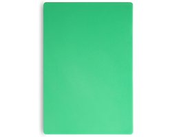 HENDI HACCP-snijplank 450x300 mm 13 mm dik in groen voor snijden