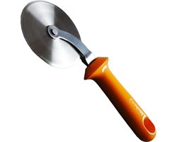 HENDI Heavy-duty pizzasnijder – ergonomisch ontwerp – groot mes – oranje – Ø97x240 mm