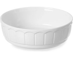 HENDI Ronde ovenschaal – porselein – thermoshockbestendig – stoot- en slijtvast – Ø100x(H)50 mm