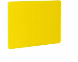 HENDI Snijplank - HACCP - Geel - LDPE - 600x400mm - Vaatwasbestendig