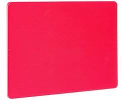 HENDI Snijplank - HACCP GN 1/2 - LDPE - Rood - 325x265mm - Vaatwasbestendig