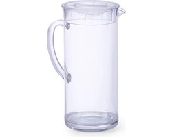HENDI Transparante sapkan – 2 liter – krasvast kunststof – met deksel – Ø120x(H)250 mm