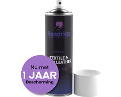 Hendriqs® Nr. 1 Impregneerspray voor Meubelstof, Kleding, Schoenen, Bank - Leder, Textiel - Extreem Lange Bescherming - Textile & Leather Protector - Schoenenspray - Waterafstotende Meubel Spray - Protexx - Impregneren - Zetelreiniger - Nikwax - Crep