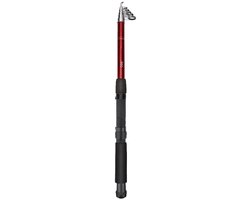 Hengel-Glasvezel-Telescopisch-Draagbaar-3Meter-Rood-Zwart