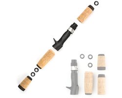 Hengel Handvat Kit - Kurk Grip - Hengel Bouwen - Anti-slip Ontwerp - 20 x 2.5 cm - Natuurlijk Kurk