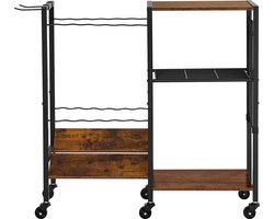 Hengelrek voor 12 Hengels, Verrijdbare Standaard Van Staallegering En Mdf voor Opslag En Organisatie, Staand Tackle Rek - Ideaal Cadeau voor Visliefhebbers