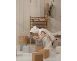 HENVAE® Foam Stapelblokken 12-delig inclusief opbergtas - Zachte Speelblokken - Baby Speelgoed 6 maanden - Stapeltoren - Bouwblokken - Foam Blokken - Montessori Speelgoed - Educatief speelgoed - Sensorisch Speelgoed Baby - Kindercadeau