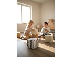 HENVAE® Foam Stapelblokken 12-delig inclusief opbergtas - Zachte Speelblokken - Baby Speelgoed 6 maanden - Stapeltoren - Bouwblokken - Foam Blokken - Montessori Speelgoed - Educatief speelgoed - Sensorisch Speelgoed Baby - Kindercadeau