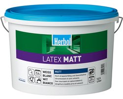 Herbol Latex Matt Wit 12,5L