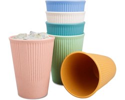 Herbruikbare Drinkbekers voor Warme en Koude Dranken - Stapelbare en Milieuvriendelijke Bekers