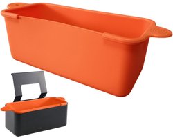 Herbruikbare vetvanger siliconen grillaccessoire voor bakplaat - bakplaat lekbakvoeringen voor kamperen diners barbecues picknick bar .