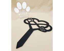 Herdenking set - Hond - Kat - Huisdier - Gemis - Liefde - kado - Troost - Geschenk - Kado - Gift - Troost - Overleden - In memoriam - Herinnering - Aandenken - Memorial - Verlies