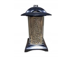 Herdenkinglicht Kerst gold grafdecoratie grafkaars windlicht kerst Lantaarn Grafdecoratie