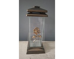 Herdenkinglicht Valentino Graflicht Lantaarn Grafdecoratie Grafkaars Windlicht Decoratie graflantaarn