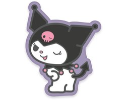 Herding: Animation: Hello Kitty - Kuromi Pillow (Purple) 100% Polyester