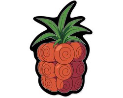 Herding One Piece Pillow Chop-Chop Fruit 35 cm Kussens