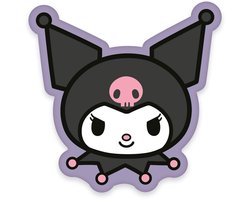 Herding Sanrio Pillow Kuromi Face 36 cm Kussens
