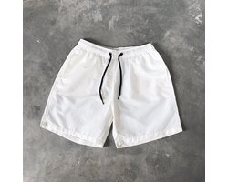 Heren Korte Broek - Wit - Maat XL