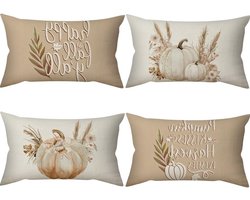 Herfst Kussenhoezen 30 x 50 cm, Decoratieve Kussens voor Bank, Buiten en Woonkamer, Slaapkamer Accessoires