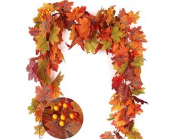 Herfstslinger - Herfst Decoratie - Herfst Slinger - Herfst Versiering - Herfstbladeren - Herfst Decoratie Binnen