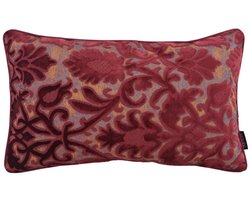 Heritage Burgundy Kussenhoes | 30x50 cm | Velvet/Polyester