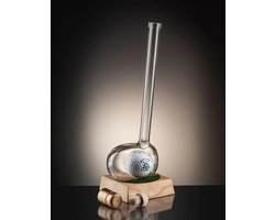 Heritage Glasses - Novelty 200ml Golf Club Whiskey navulbare Decanter - Perfecte Cadeau voor de whiskyliefhebber!