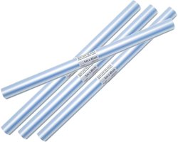 Herma Kaftfolie boeken - 4x rollen - transparant - niet zelfklevend - voor schoolboeken - 5 meter x 40 cm - kaftpapier