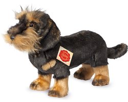 Hermann Teddy Knuffel Hond Ruwharige Teckel