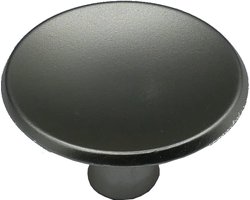 Hermeta meubelknop rond 30 mm met bout M4 nieuw zilver - 3751-02