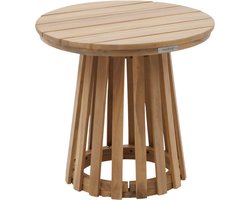 HESPERIDE HIXA Bijzettafel - buiten - Tafel - Rond - Buitentafel - Tuintafel - 50x50cm - Acacia hout - Neutraal - OSUNA