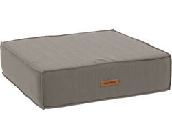 Hesperide Vloerkussen Korai - taupe - PU-schuim/polyester - 45 x 45 cm - grond zitkussen