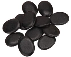 Hete Stenen Massagetherapie - Verbeter Immuniteit en Ontspanning - Set van 6