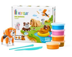 Hey Clay Dog Buddies Set van 15 potjes