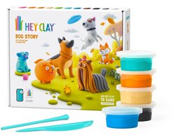 Hey Clay Dog Story Set van 15 potjes