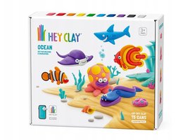 HEY CLAY Ocean Klei - Creatief Speelgoed voor Kinderen vanaf 3 jaar